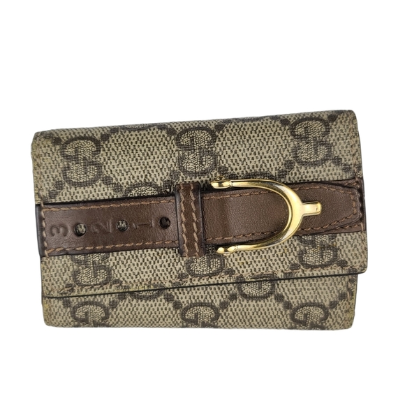 Gucci GG Key Holder Leather Wallet - Picture 4 of 10